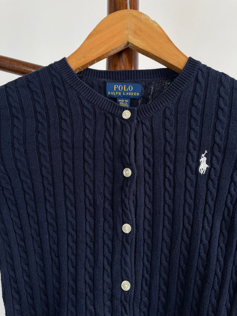 Ralph Lauren Vintage Cotton Cardigan-Bust 28 to 30
