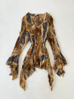 Load image into Gallery viewer, Vintage Asymmetric Top-Bust 38