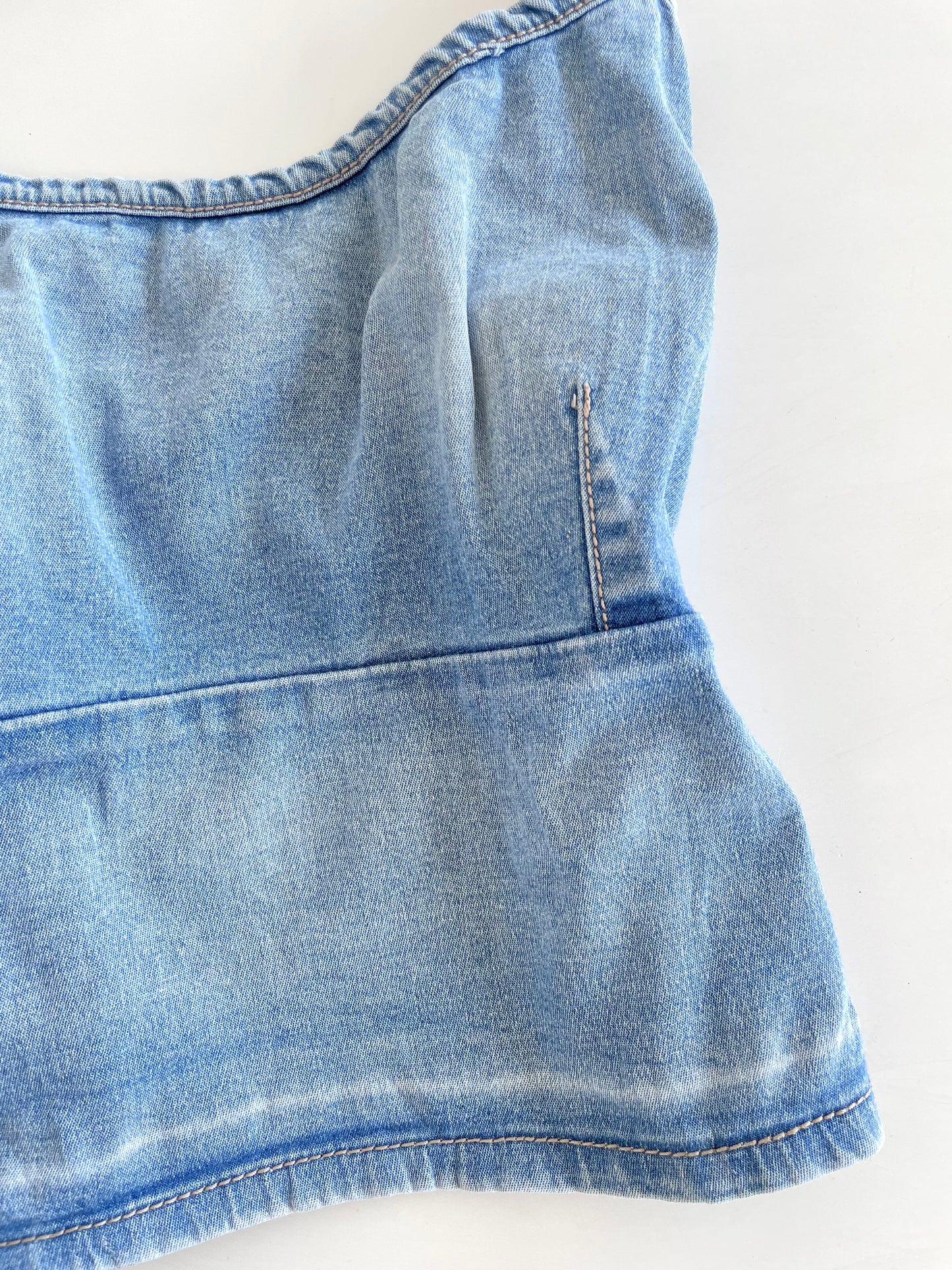 Denim Top-Bust 38