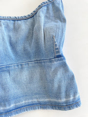 Denim Top-Bust 38