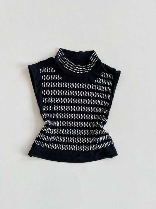 Sheer Embellished Top-Bust 32 to 34