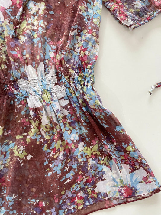 Vintage Sheer Top-Bust 36