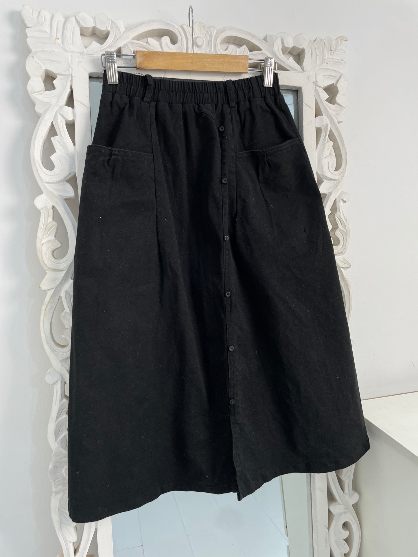 Denim Long Skirt-Waist 26 to 26