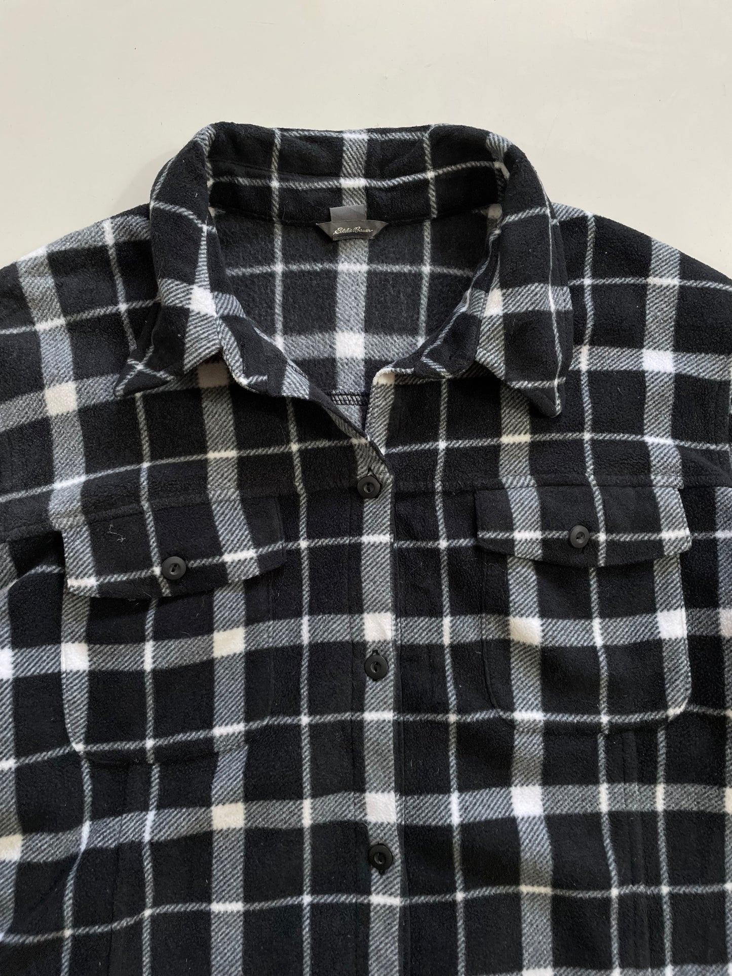 Eddie Bauer Flannel Shacket - Bust 44