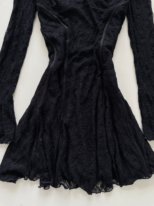 Vintage Lace Dress-Bust 32 to 34