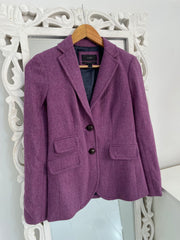 J Crew Warm Tweed Blazer-Bust 34