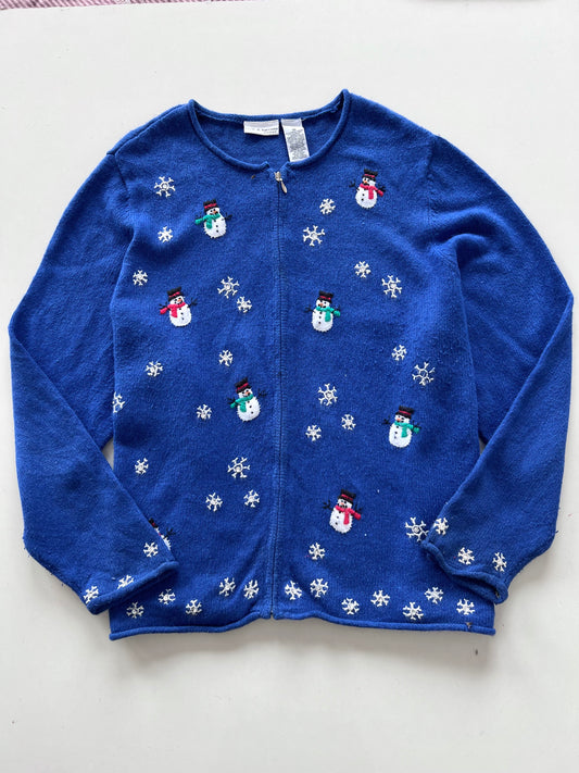 Croft & Barrow Christmas Zipper-Bust 58