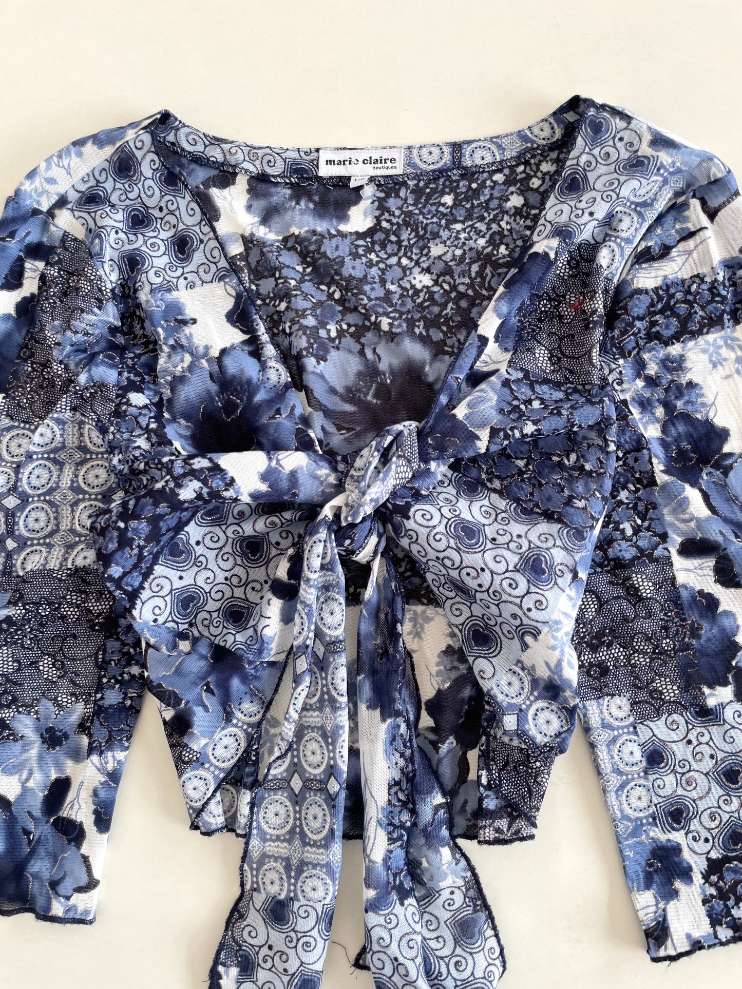 Marie Claire Vintage Glitter Top-Bust 36 to 38