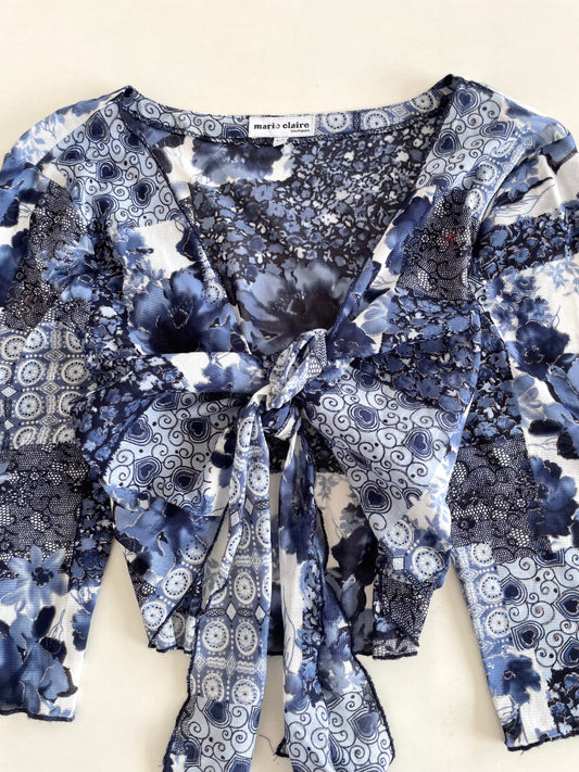 Marie Claire Vintage Glitter Top-Bust 36 to 38
