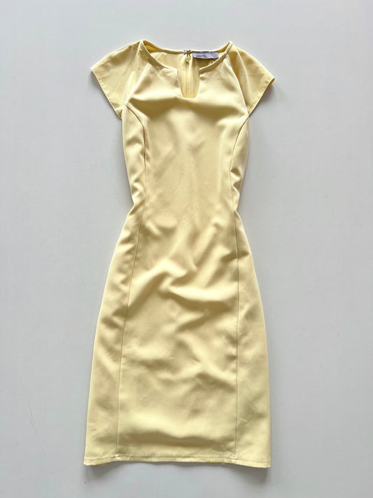 Vero Moda Butter Yellow Dress-Bust 36