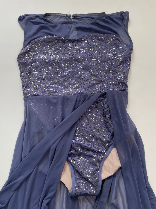 Sequin Bodysuit Sheer Dress-Bust 32 to 34