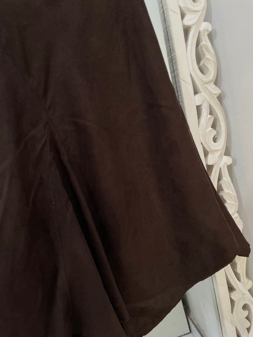 Vintage Suede Skirt-Waist 28