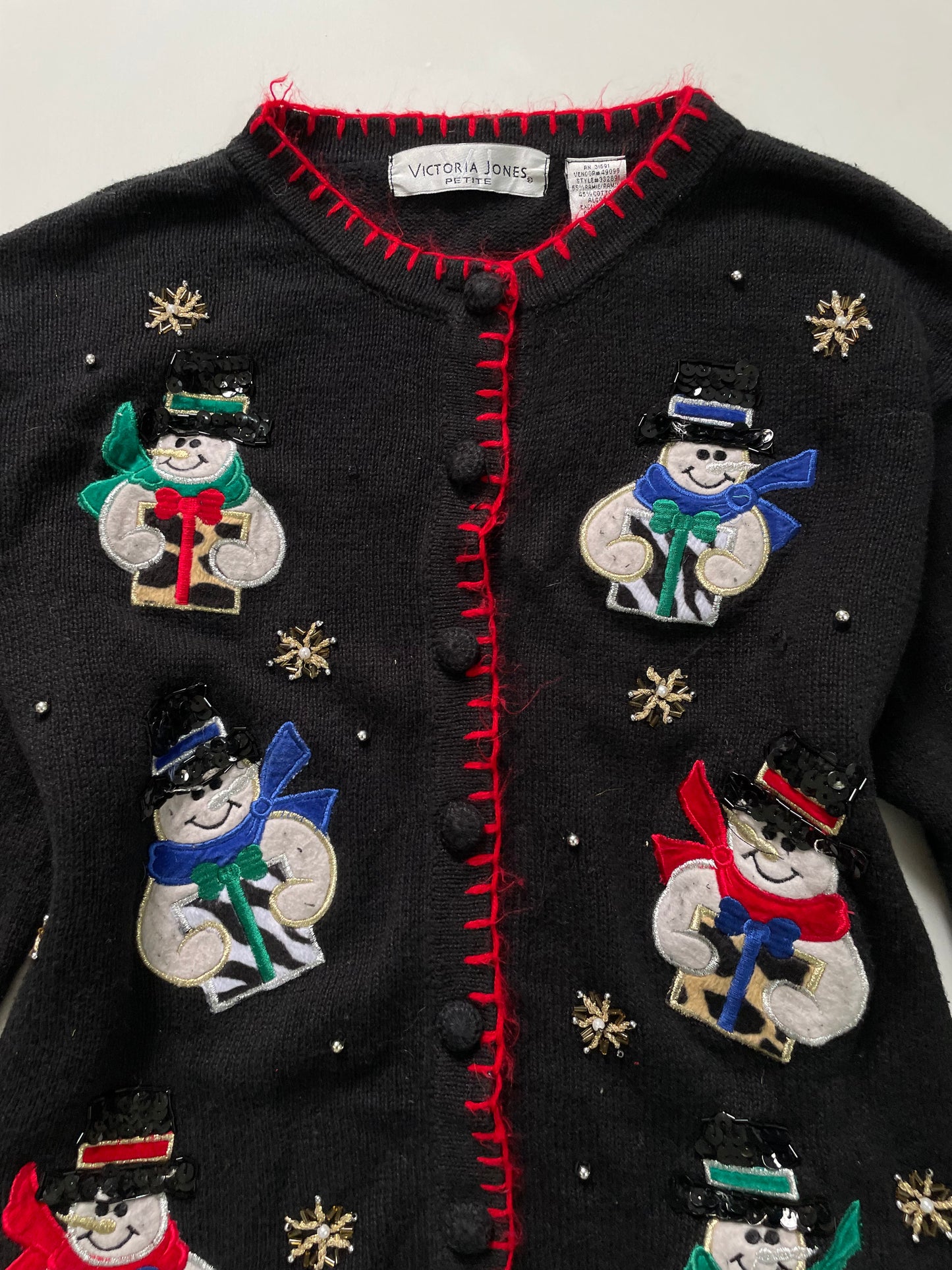 Victoria Jones Christmas Sweater-Bust 44