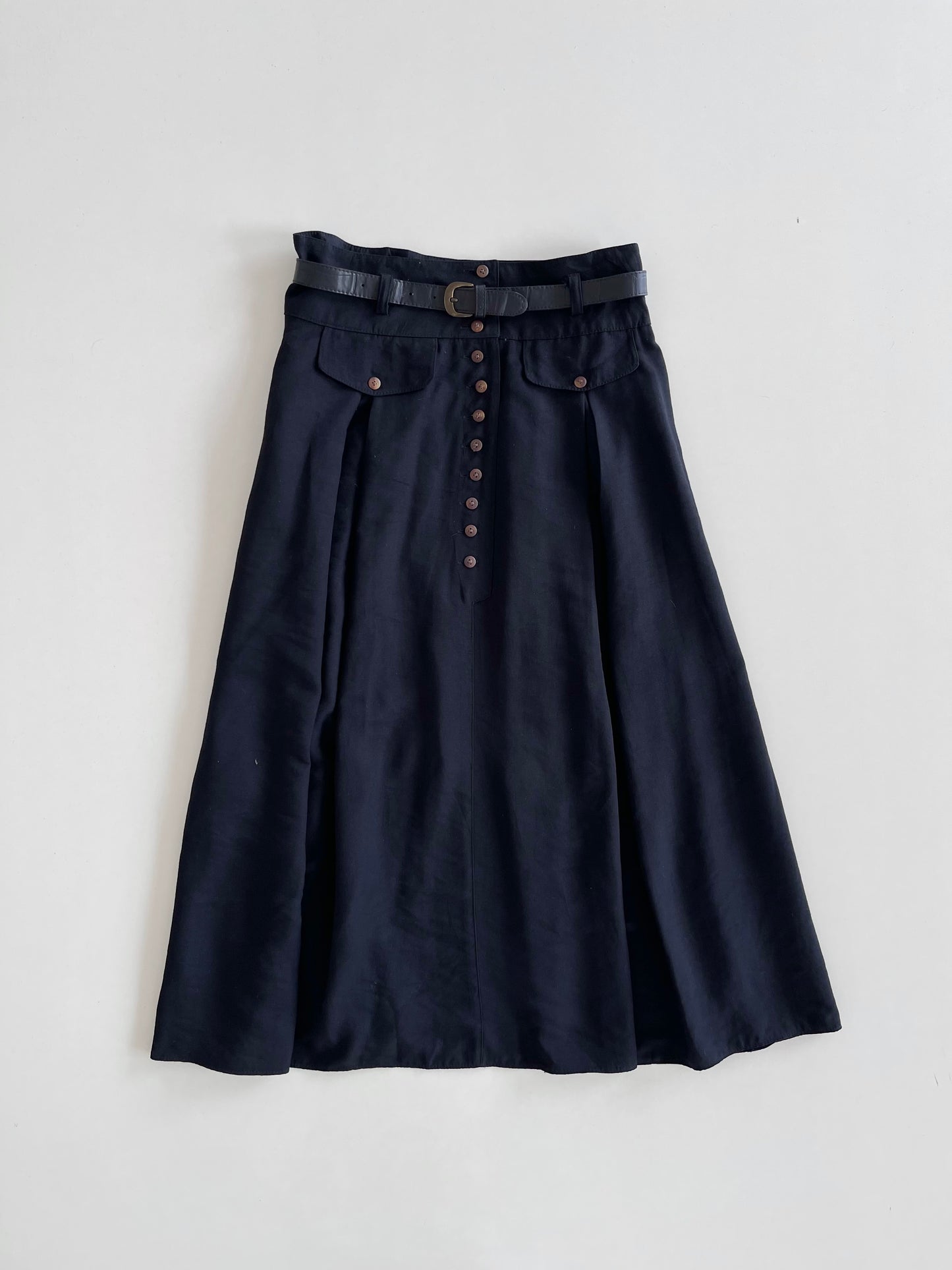 Vintage Black Skirt-Waist 30