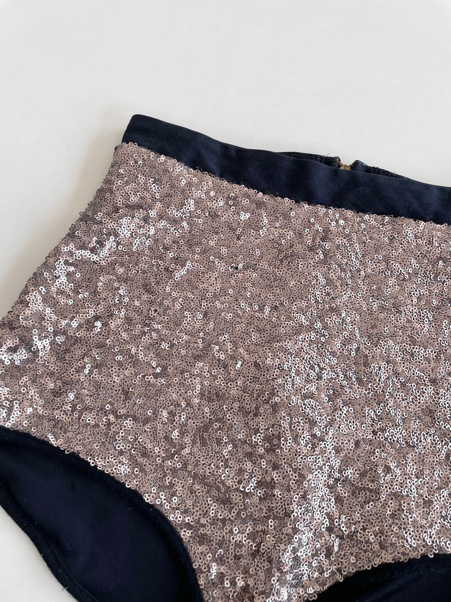 River Island Sequin Shorts-Waist 24