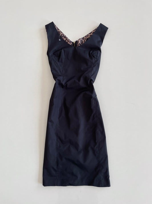 Vintage Pretty Girl Black Dress-Bust 36