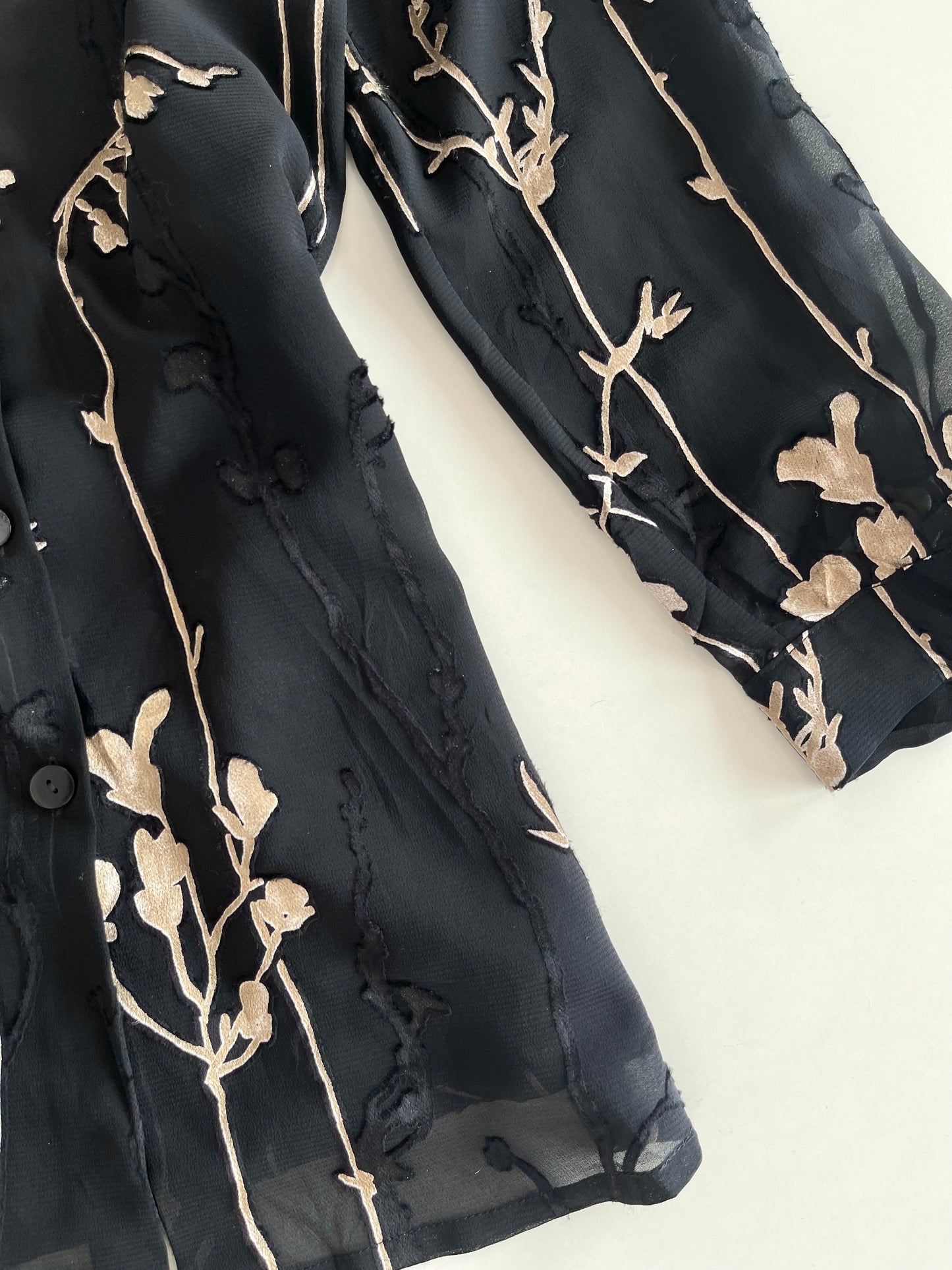 Sheer Vintage Shirt -Bust 26