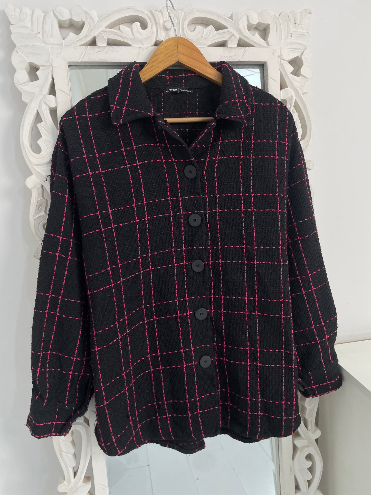 Thick Tweed Shacket-Chest 44 (XS/S)
