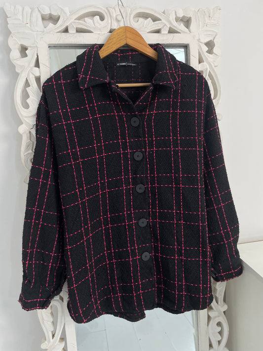 Thick Tweed Shacket-Chest 44 (XS/S)