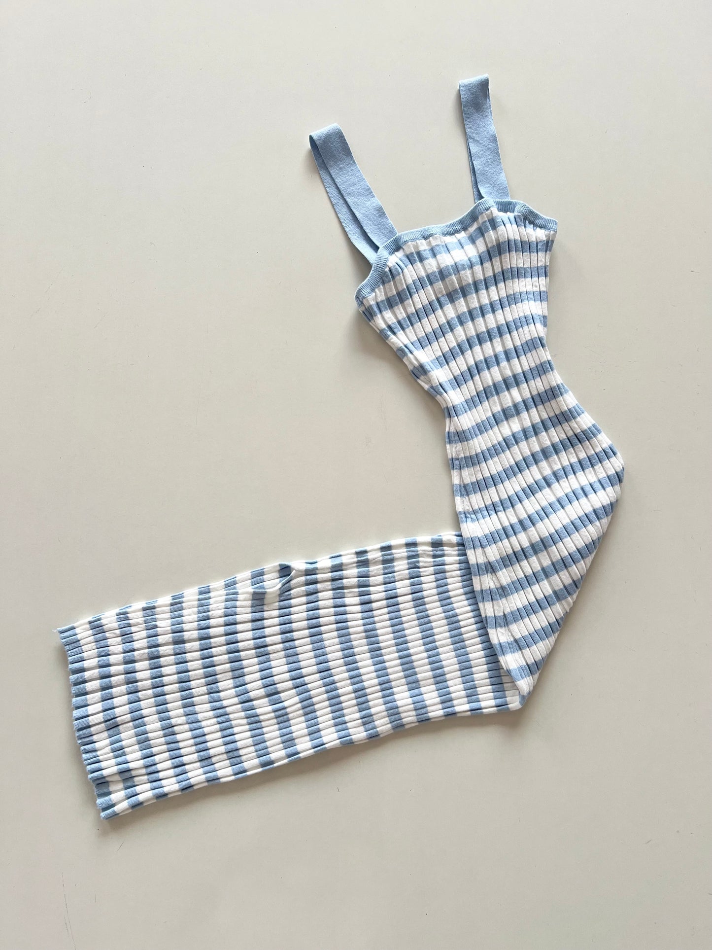 Striped Dress-Bust 30 to 34