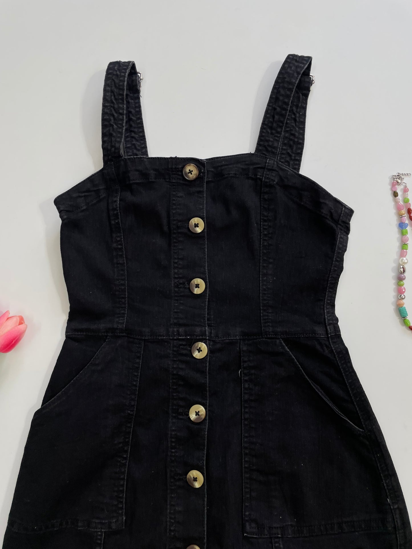 H&M Denim Dress-Bust 30