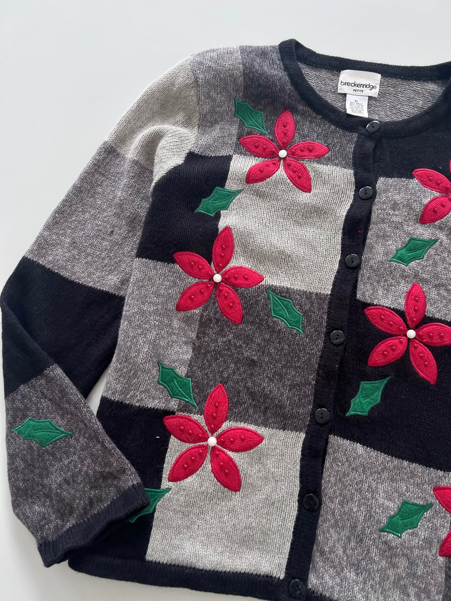 Breckennidge Embroidered Sweater-Bust 46