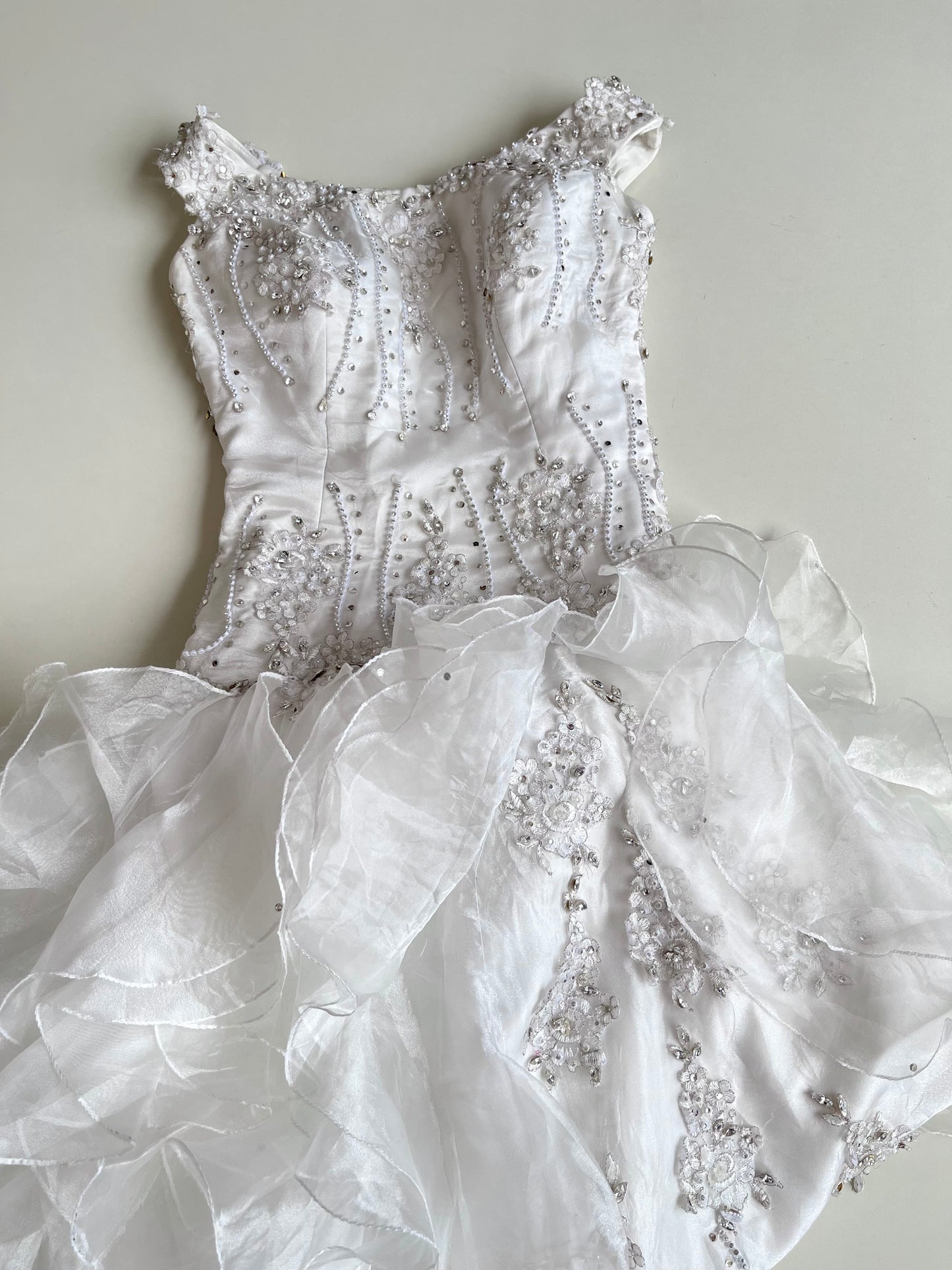 Vintage Embroidered Dress-Bust 36