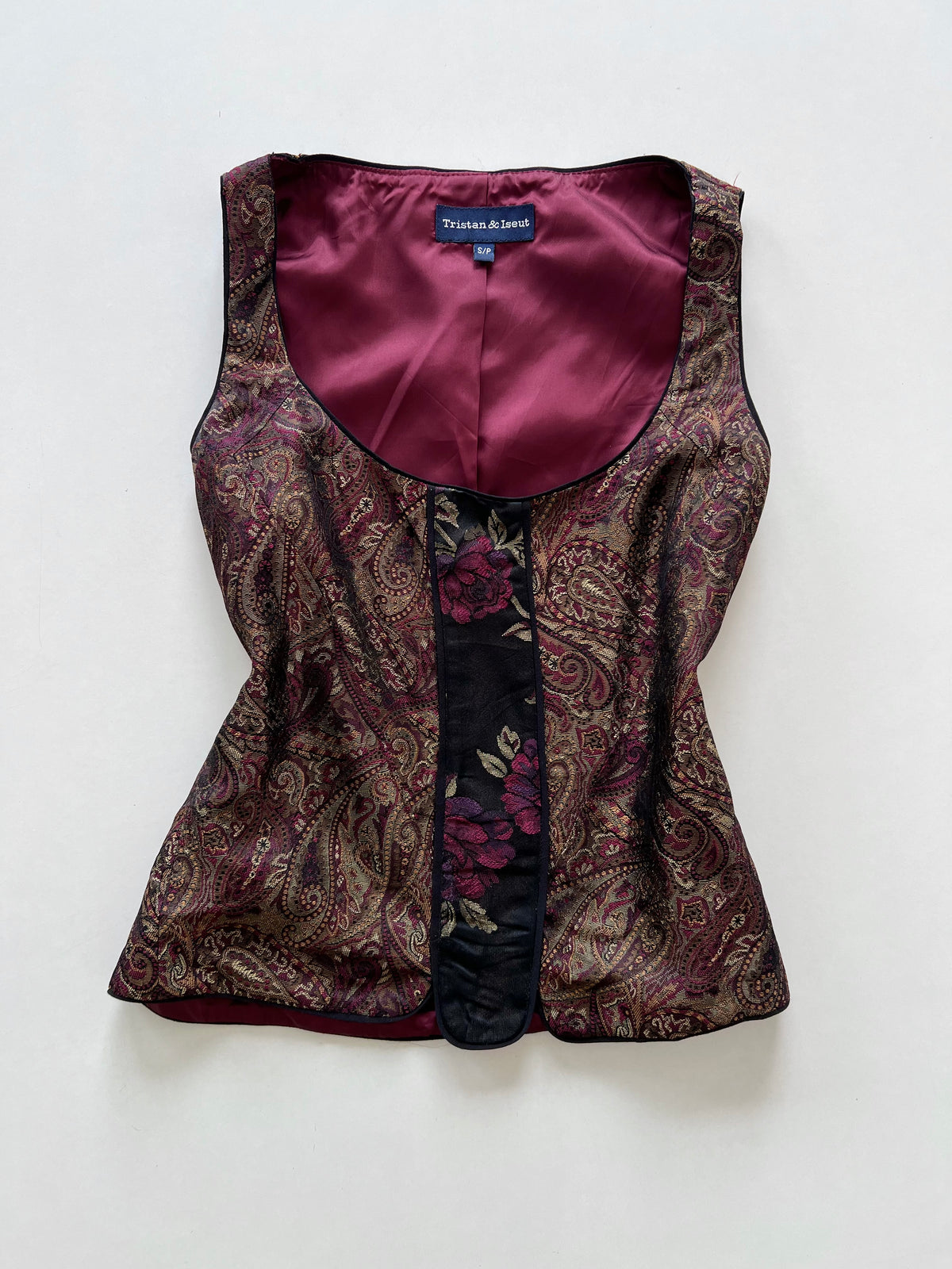 Tristan & Iseut Jacquard Top-Bust 32