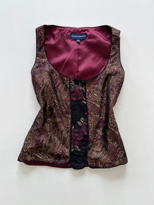 Tristan & Iseut Jacquard Top-Bust 32