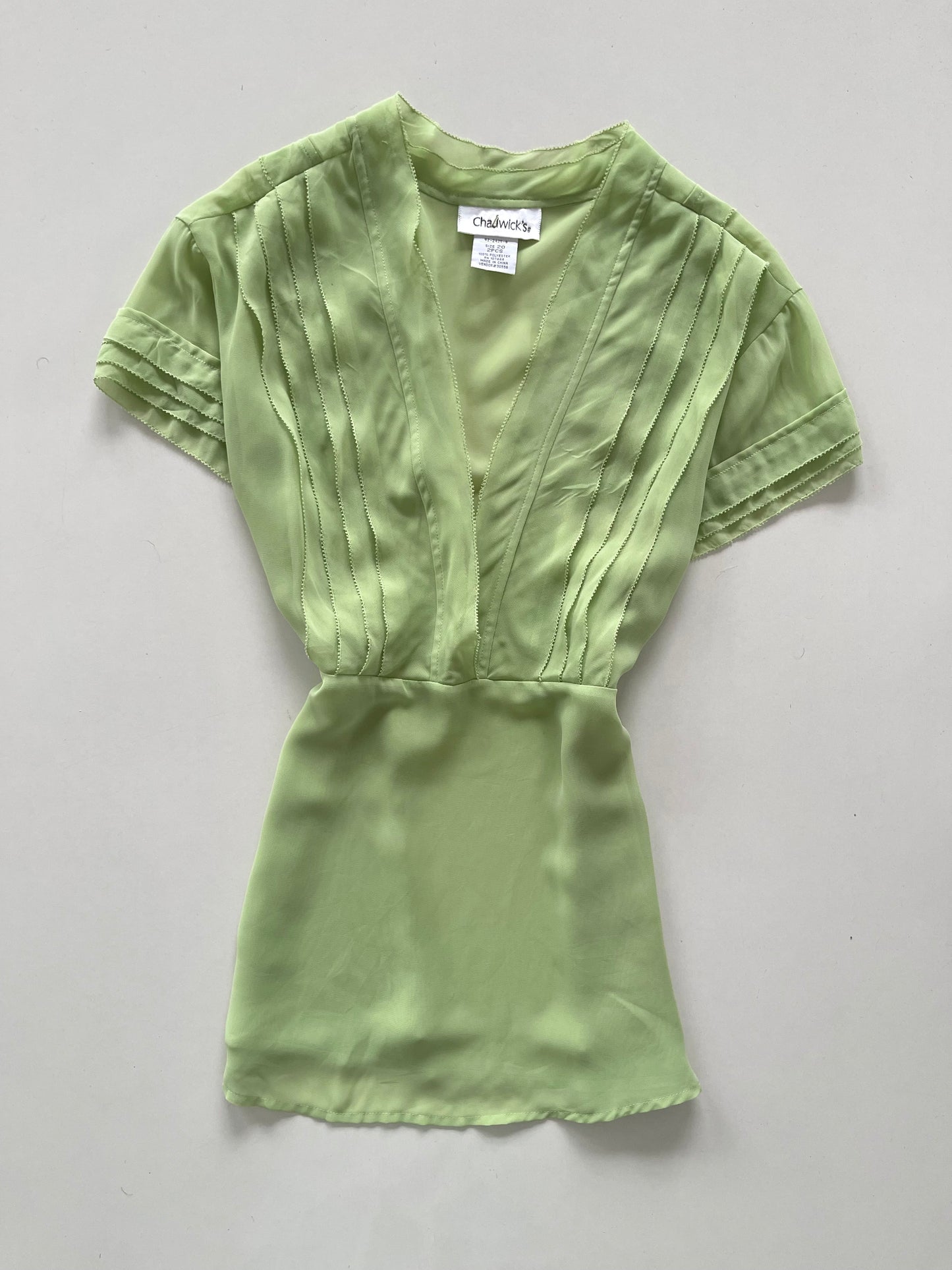Chadwick’s Vintage Sheer Top-Bust 48