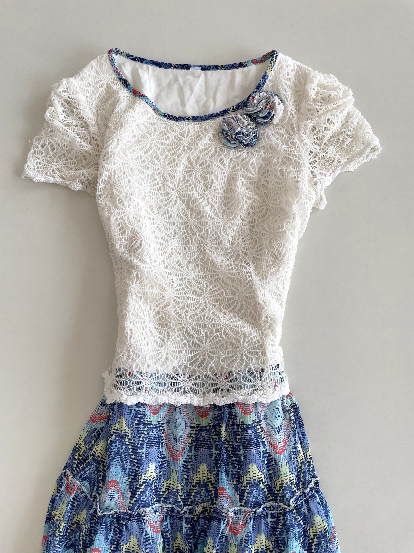 Vintage Lace Dress-Bust 36