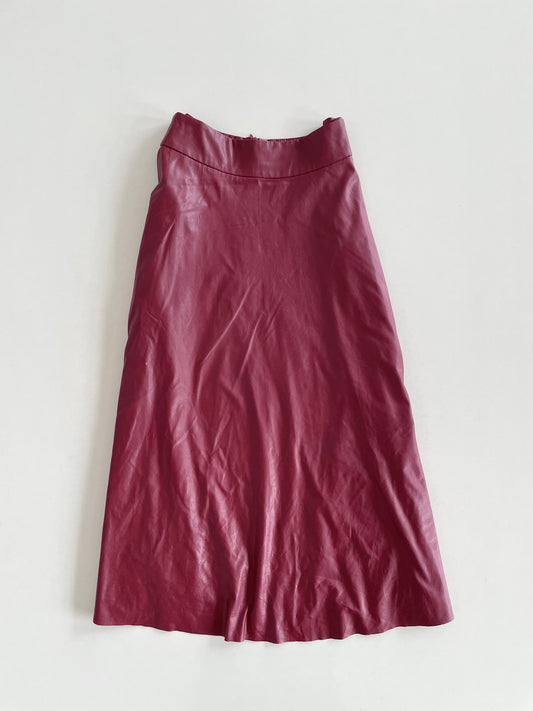 Leather Skirt-Waist 30