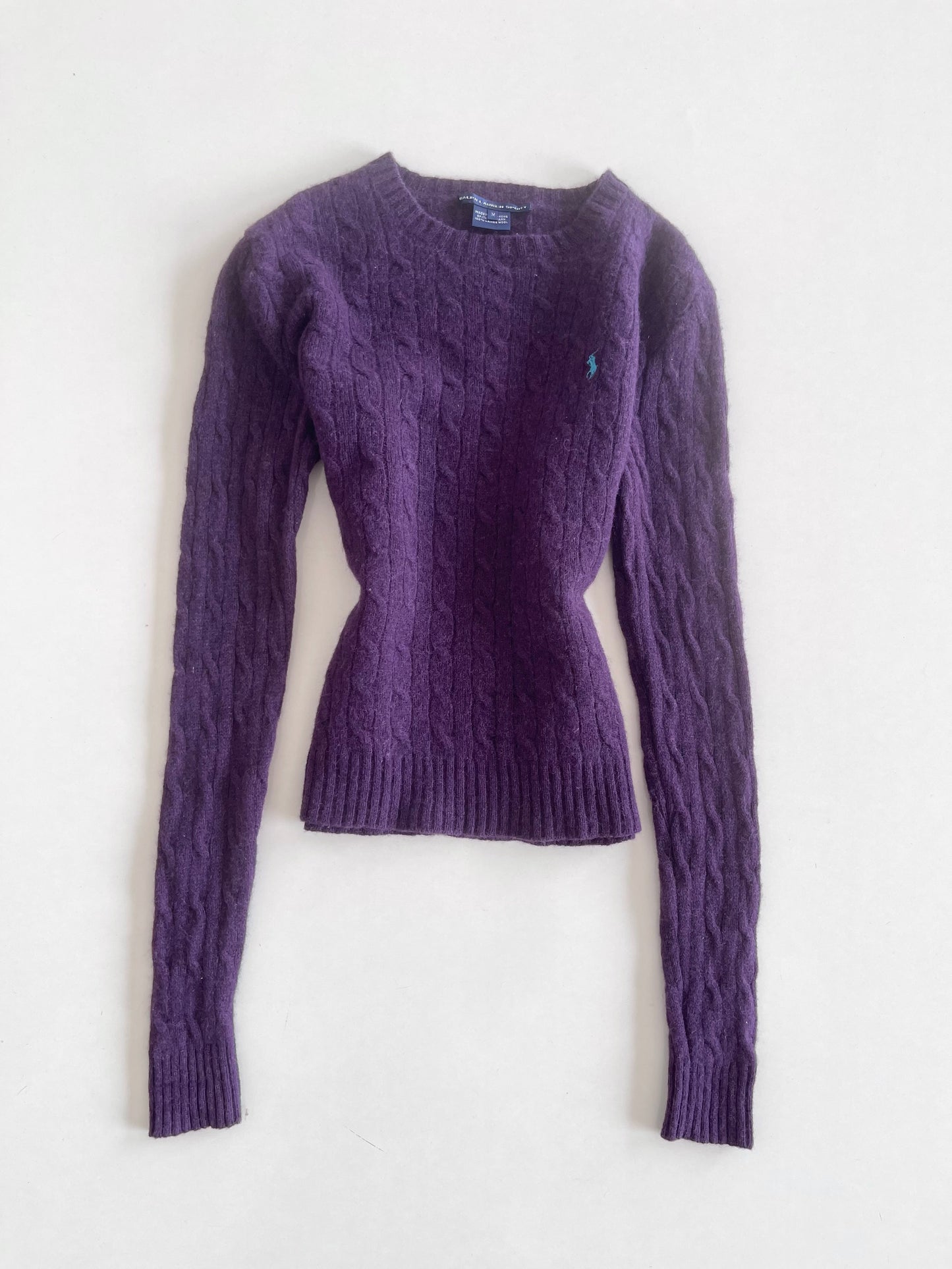 Ralph Lauren 100% Lambs Wool Vintage Sweater-Bust 32 to 34