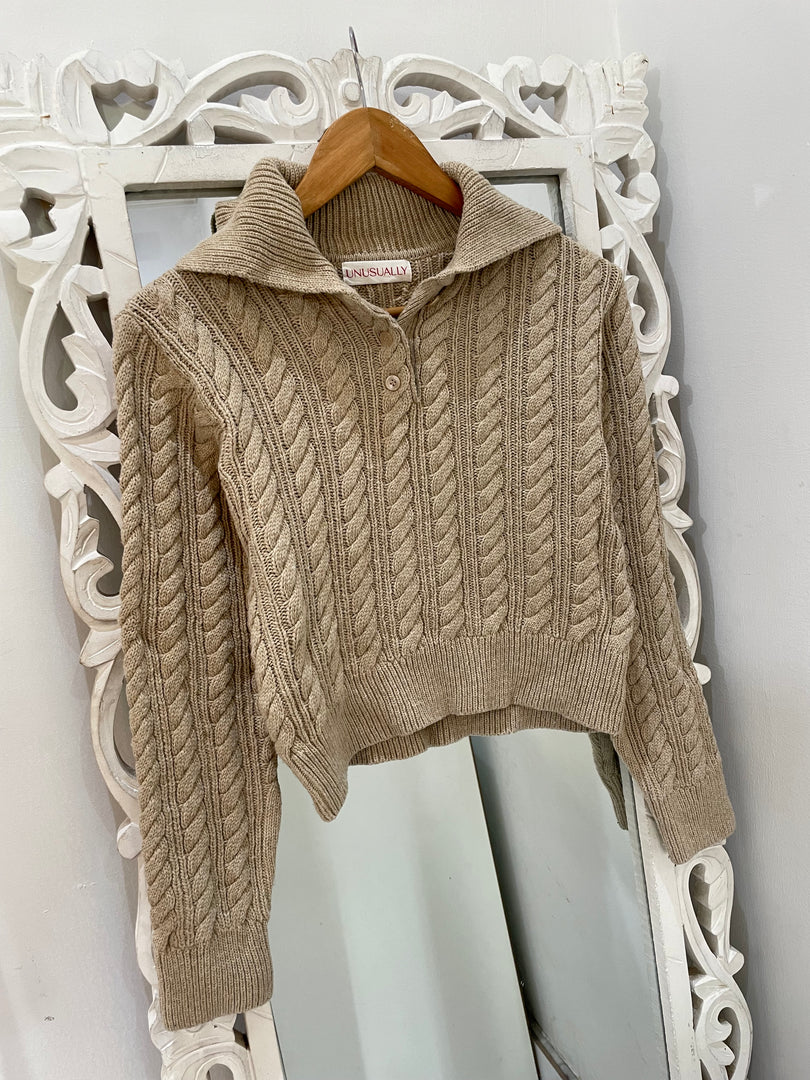 Unusually Chunky Sweater-Bust 34