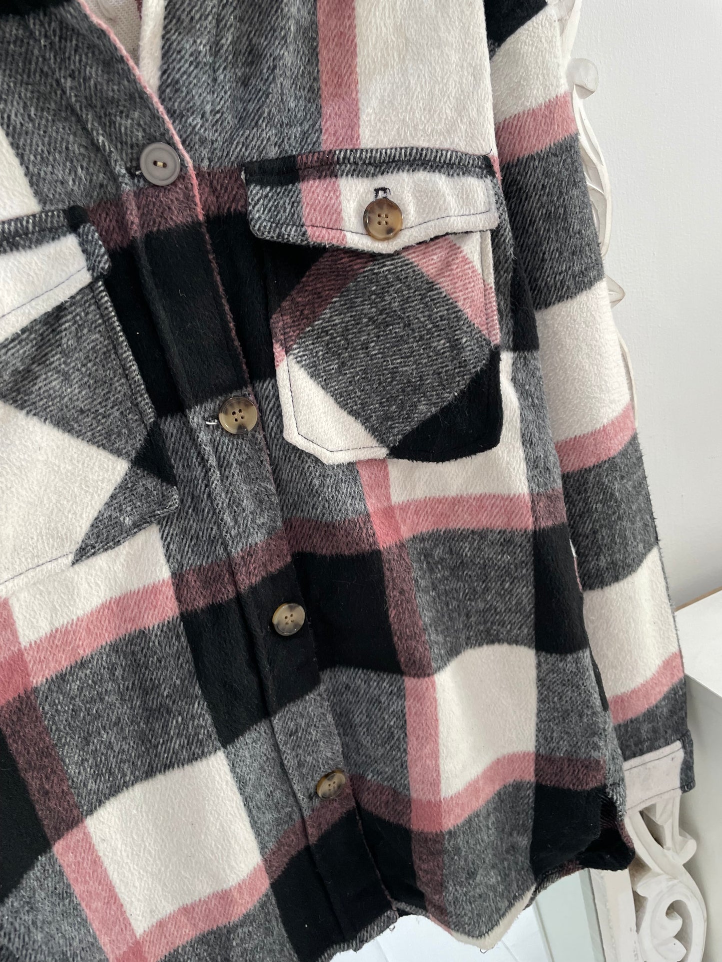 Super Thick Shacket-Chest 34