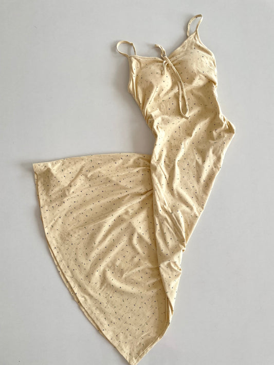 Lime Slip Dress-Bust 34