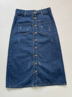 Load image into Gallery viewer, Denim Skirt-Waist 28

