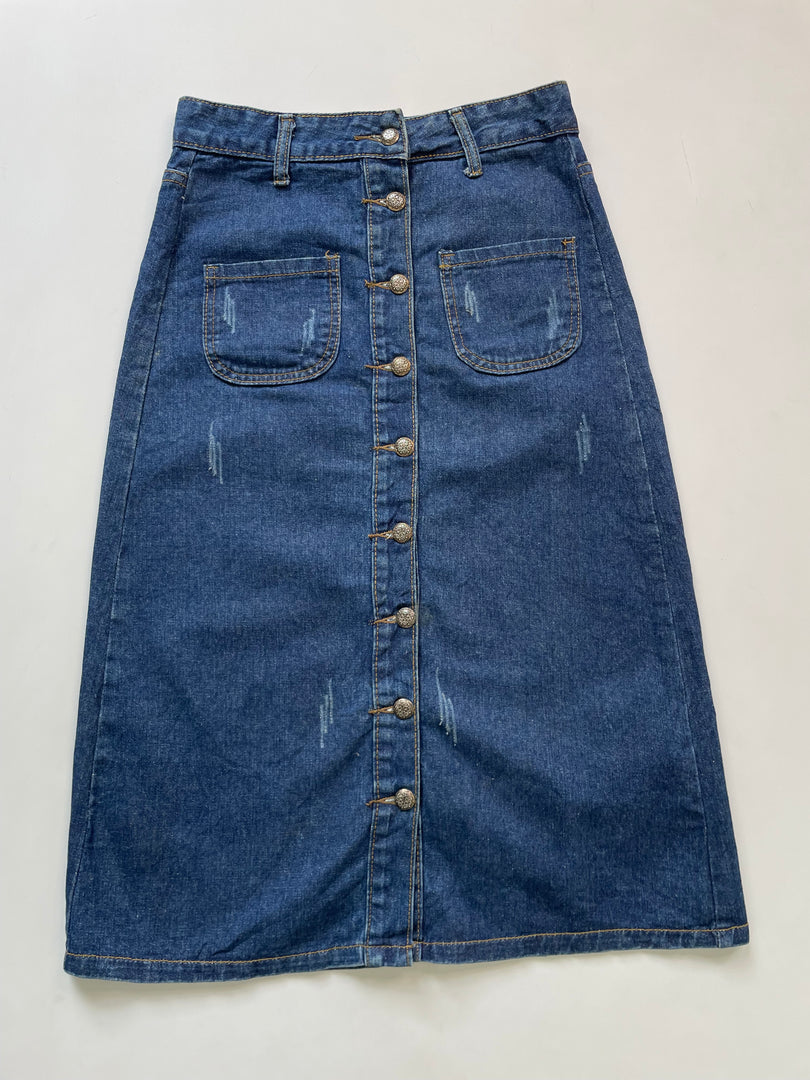Denim Skirt-Waist 28