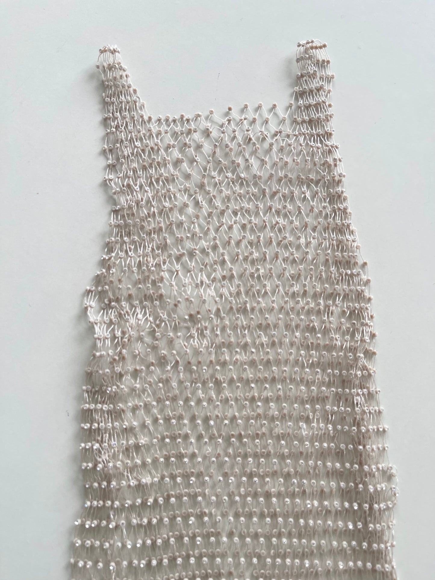 Rhinestone Mesh Bodycon Dress-Bust 34 to 38