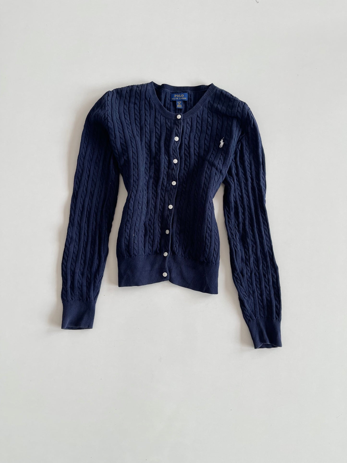 Vintage Ralph Lauren 100% Cotton Cardigan-Bust 38