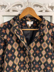 Apricot Jacquard Blazer-Chest 40