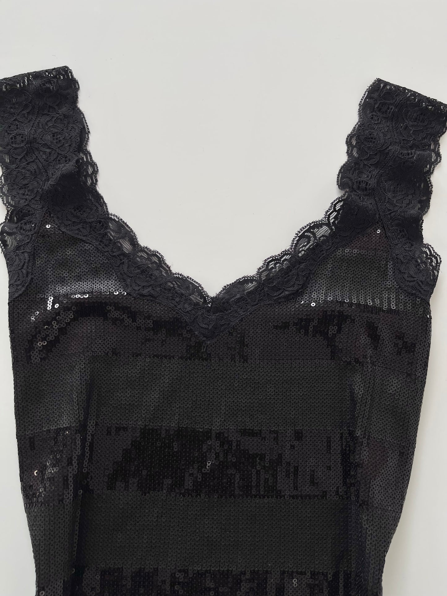 Promod Sequin Lacy Top-Bust 38 to 40