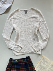 Ann Taylor Vintage Cable Knit Sweater-Chest 36 to 38