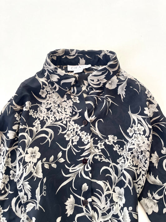 Chaus Vintage Sheer Top-Bust 40