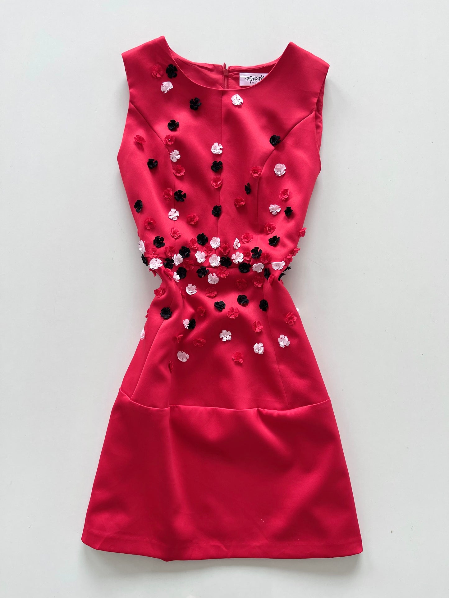 Chiau Ling Lung Vintage Dress-Bust 36
