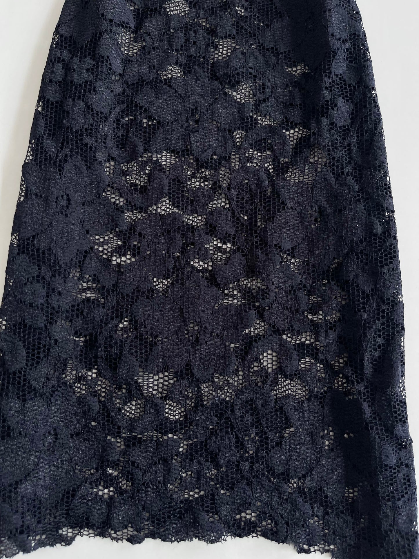 Lace Sheer Dress-Bust 28 to 30