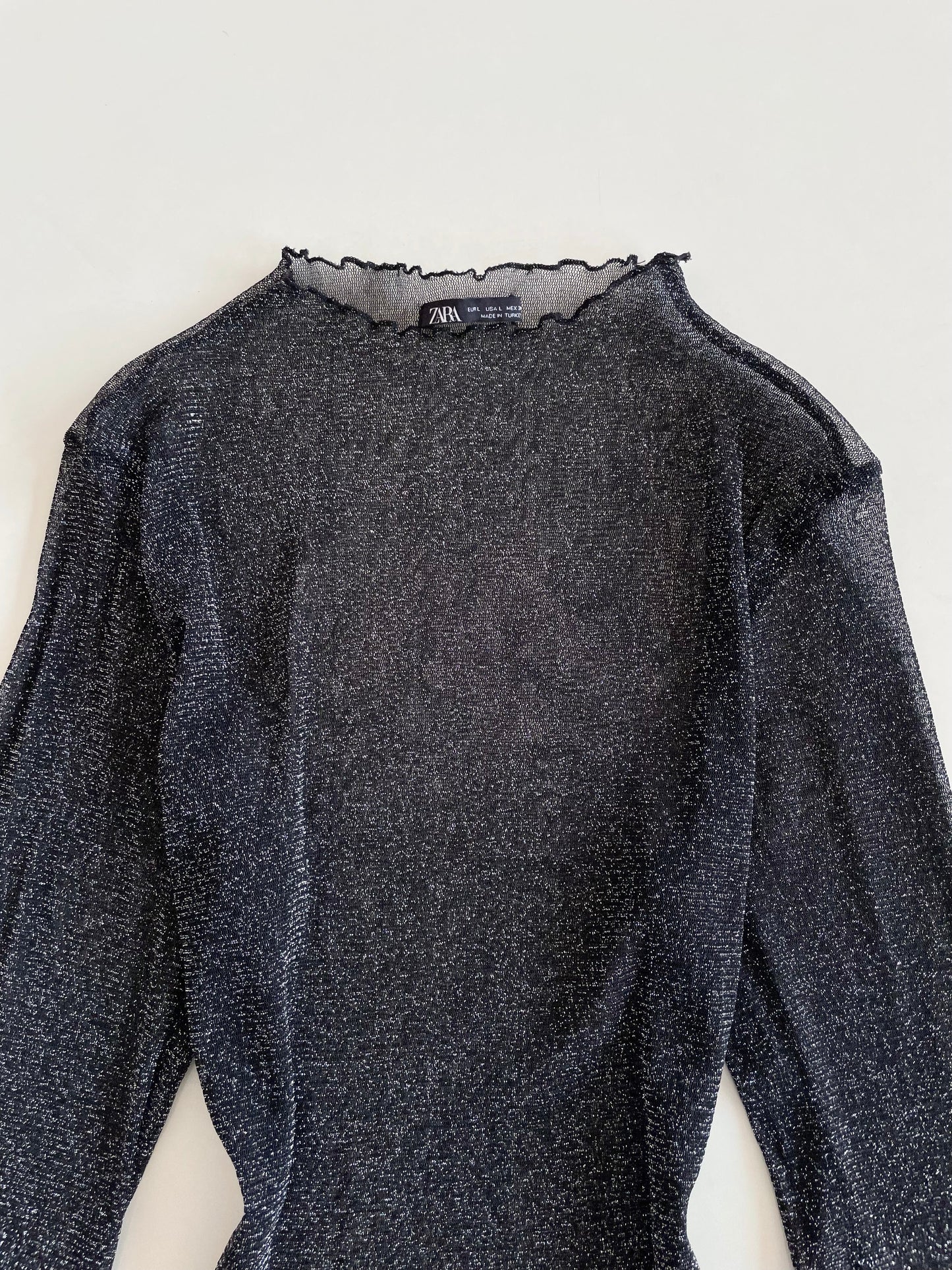 Zara Sheer Top-Bust 32 to 38