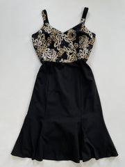 Sequin Embroidered Dress-Bust 36