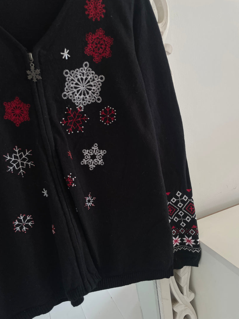 Breckenridge Embroidered Vintage Sweater-Bust 42