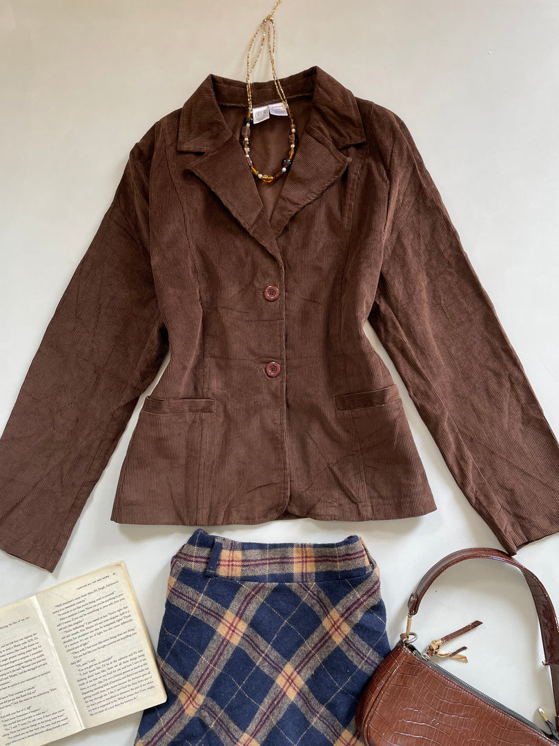 La Redoute Corduroy Blazer-Bust 42